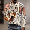 Men Plus Size Crew Neck Long Sleeve Shirt Black Gothic Skull Snake Graphic Casual Street Style Top