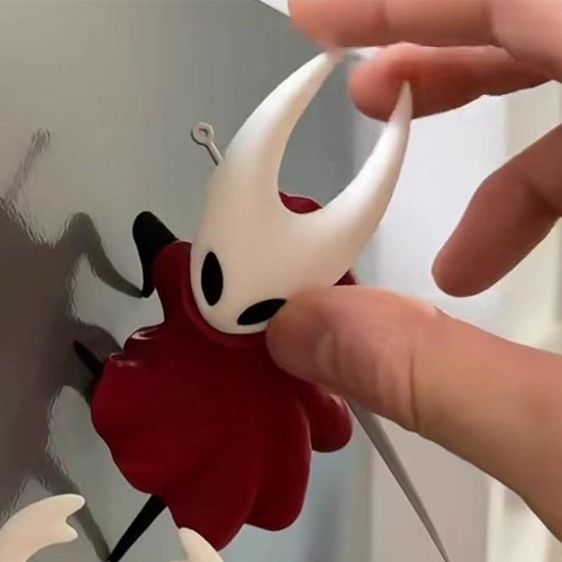 Game Hollow Knight: Silksong Hornet Cosplay Doll Resin Figure Model Desktop Ornament Accessories Refrigerator Magnet Prop