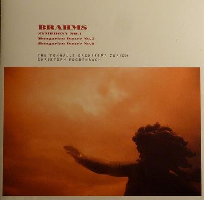 CD TONHALLEORCHESTRA BRAHMS ESCHENB  Brahms Symphony No. 1 SRCR1506  1995 Japan Classical Used