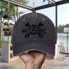 Unisex MECHANIC Baseball Cap Running Hat Sun Hat Suitable for Golf Driving Fishing Outdoor Sports