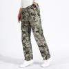 2024 Neue lockere Camo-Hose für Herren mit mehreren Taschen für den Freizeitgebrauch, Cargohose