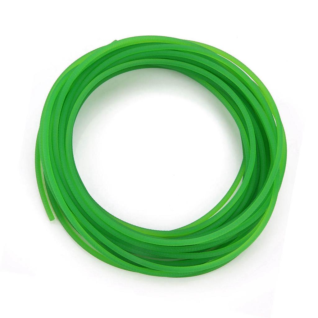 Green Rough Surface PU Polyurethane Round Belt for Drive Transmission