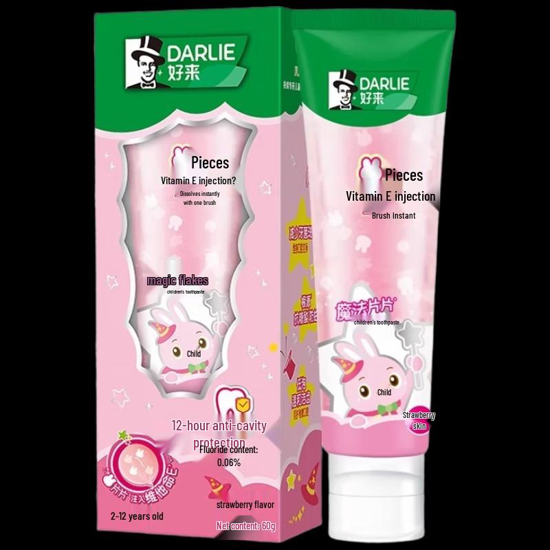 Darlie Kids Magic Flakes Strawberry Toothpaste