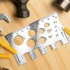 Thread Checker Screw Measurement Ruler Stainless Steel Caliper Metric Gauge Tool For Measuring Screw Pitch Bit Bolt Nut Screw