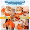 Multifunctional Foldable Pet Carrier Bag Portable Travel Bag for Cats Dogs, Essential Grooming Medical Accessory for Pet Owners