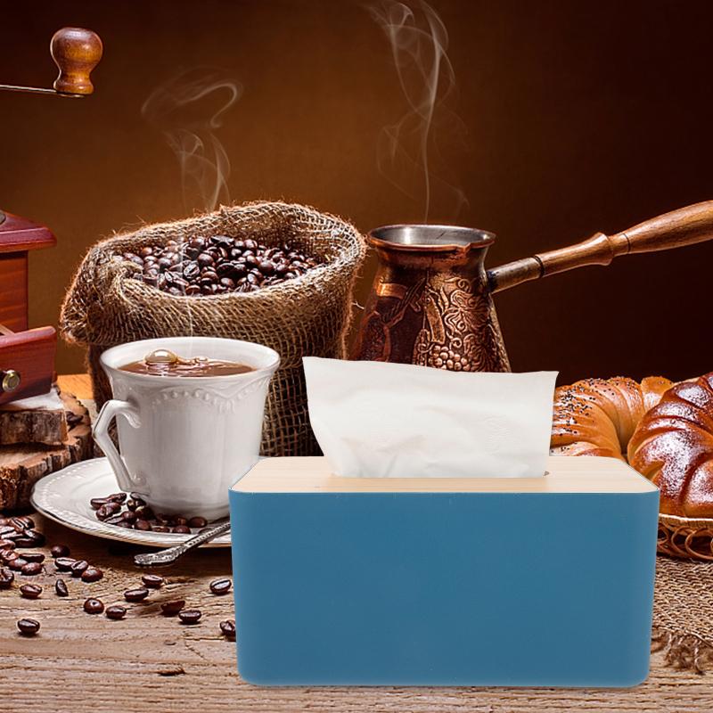 Toilet Paper Tissue Storage Case Desktop Toilet Paper Household Napkin Box Simple Napkin Holder Case Bathroom Supplies Container