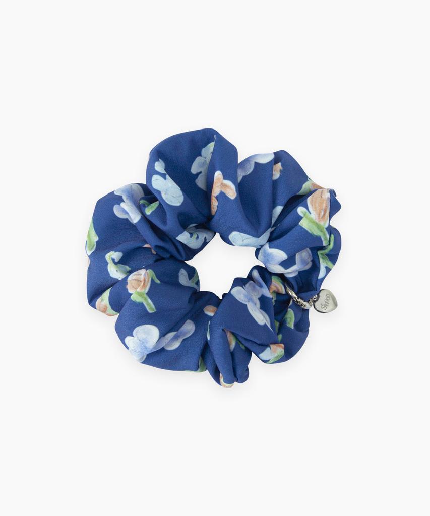 Sinoon Pattern Scrunch (Navy)