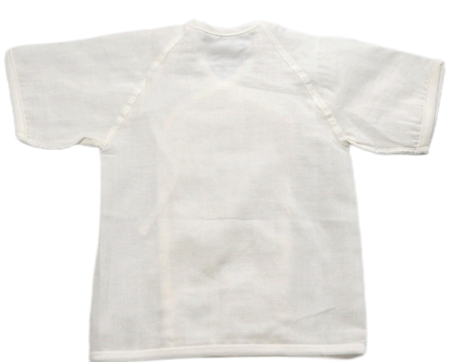 

Made in Gauze Short Japan, Undershirt, 100% Cotton, Newborn, 50-60cm, White, SC-70018W белый