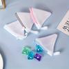 Multi-Function Laundry Detergent Pods Mesh Bags Triangle Zipper Closure Laundry Storage Bags Mesh Durable