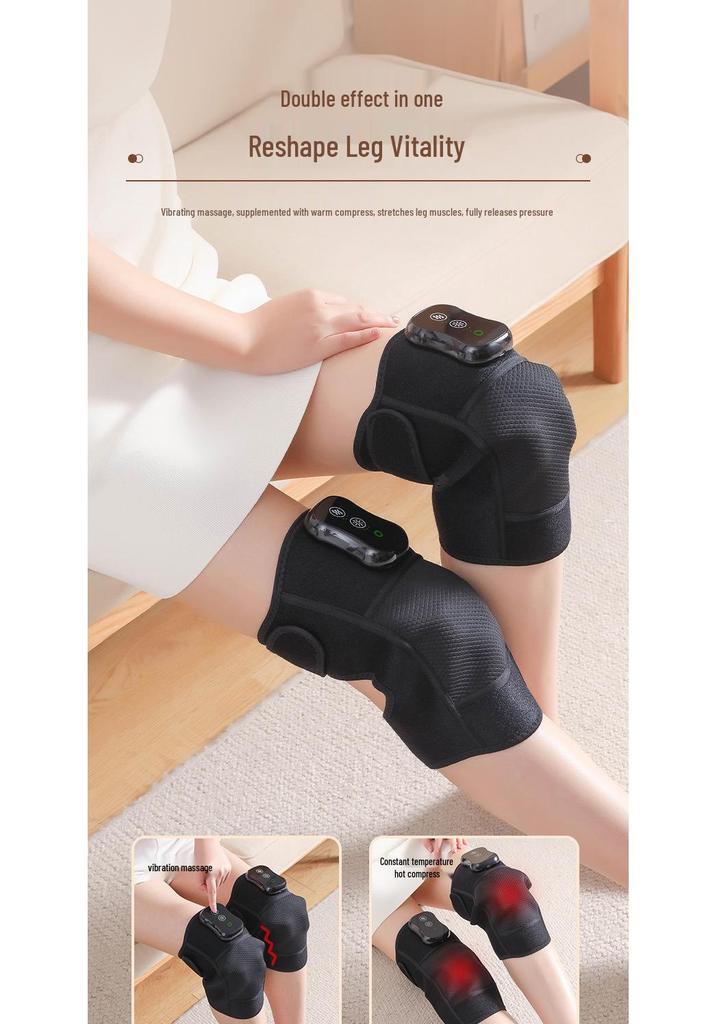 Smart Heated Knee Pads: Joint Massage & Therapy for Elderly