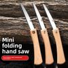 Household Portable Folding Hand Saw, Small Handheld Mini Small Hand Saw, Hand-powered Saw, Foldable Saw for Cutting Wood, Small Steel Saw