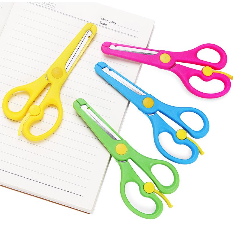 Children's Safety Scissors for DIY Art and Craft Projects