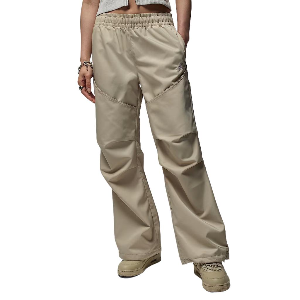 Jordan SS25 Comfortable Fashion Versatile Solid Color Casual Pants Women Bottoms Brown HF9466206