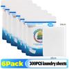 Non-woven Color Absorption Sheet Washing Machine Fabric Color Catcher Cloth Yeing Proof Laundry Sheet Anti-Stain Laundry Tablet