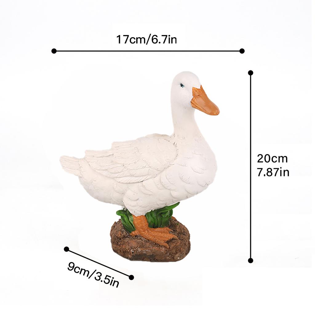 Outdoor Simulation Duck Decoration Garden Pool Water Landscape Decoration Layout Resin Decoration
