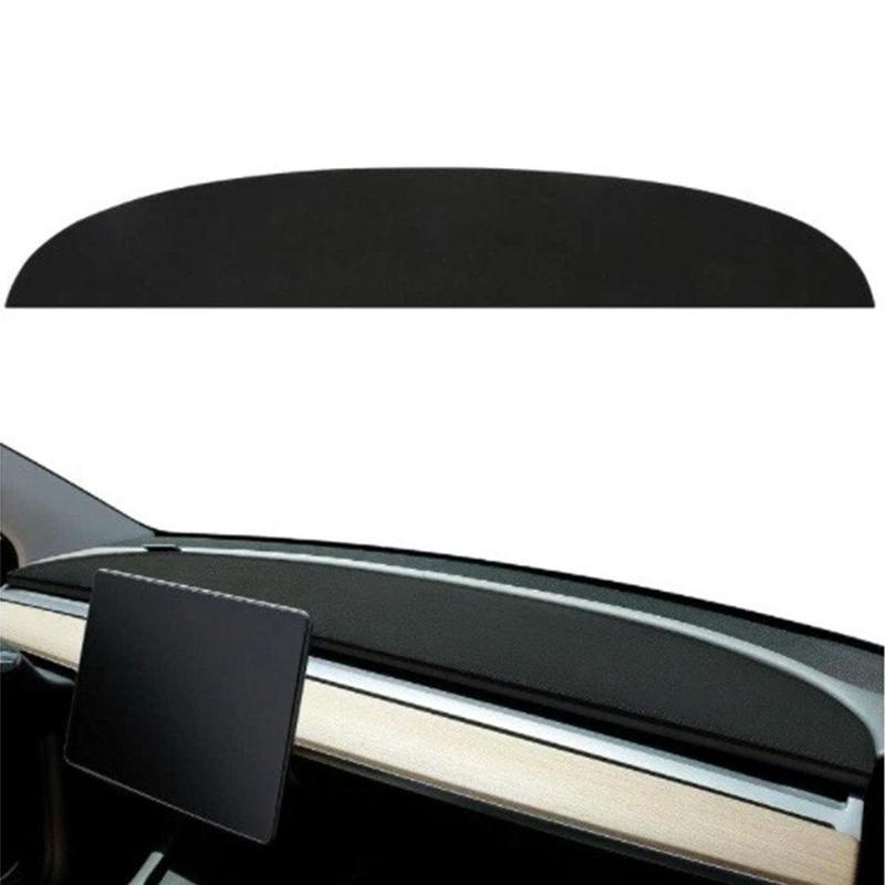 Tappetino Copri Cruscotto in Camoscio per Tesla Model Y Juniper 2025 Parasole Protettore Anti-UV Tappetino Cruscotto Ombreggiante Pad Antiscivolo