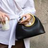 Borsa a Mano da Donna Fashi Elegante Pochette Manico Superiore in Metallo Borsa da Sera Piccola Borsa Retrò in Pelle PU