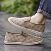 Zomer Ademende Canvas Schoenen Heren Vissersschoenen Heren Casual Instappers