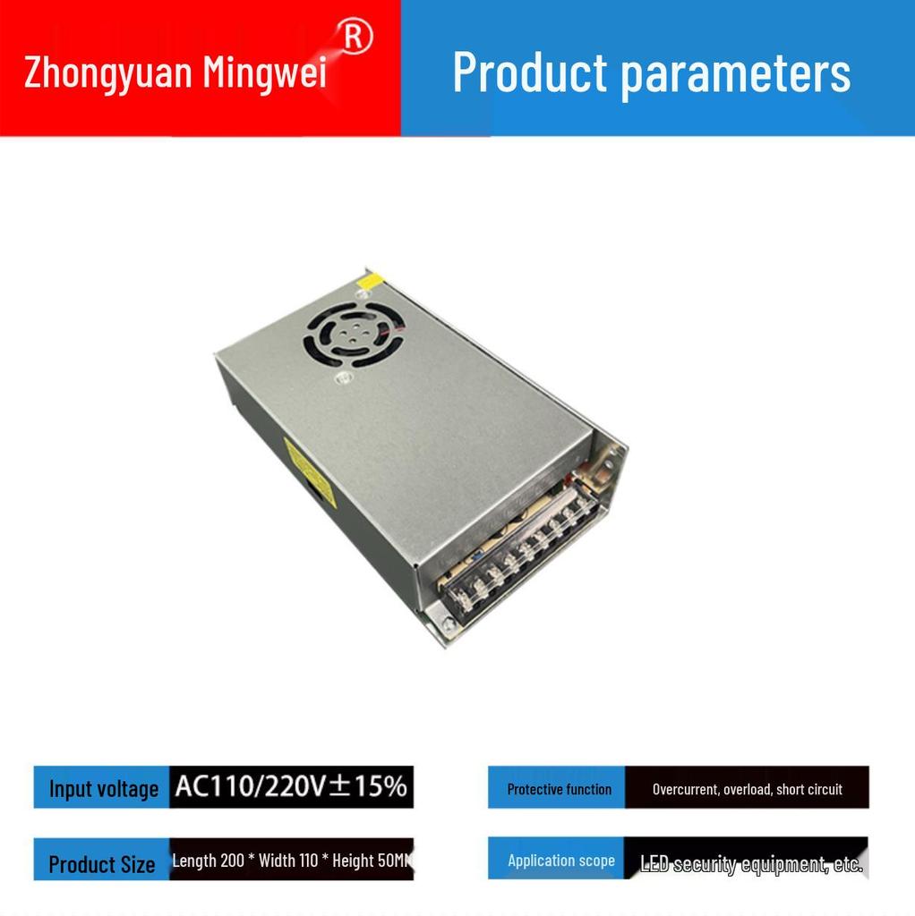 AC/DC Switching Power Supply 220V/110V to 5V/12V/24V/36V/48V, 50W/60W/400W/500W/1000W/2000W