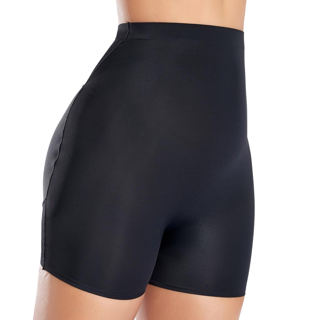 Calcinha Levanta Bumbum para Mulheres Bumbum Falso Acolchoado Roupa Íntima Shorts Modeladores de Quadril Sem Costura Calcinha Levanta Bumbum Cintura Alta Controle de Barriga Shapewear