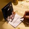 Christmas Tree Christmas Pop-Up Cards Handwriting New Year Greeting Cards  Festivital Gifts