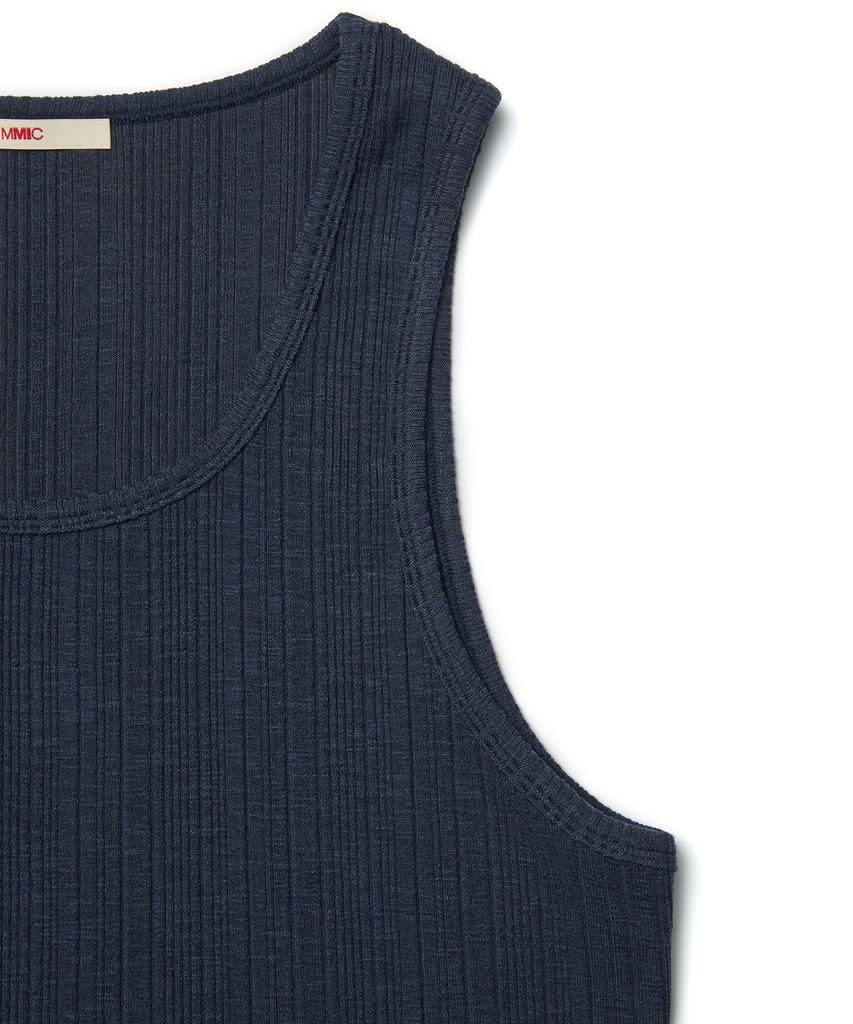 MMIC Square Cut Tank (Navy)