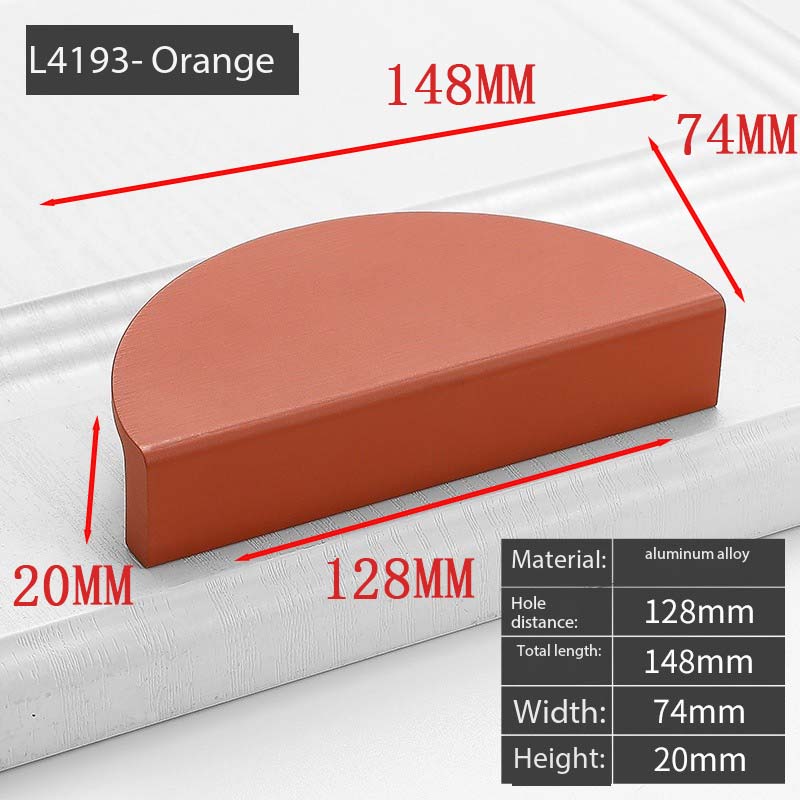 Wardrobe Door Handle Extended Champagne Color Modern Minimalist Light Luxury Sliding Drawer Cabinet Door Drawer Handle Furniture