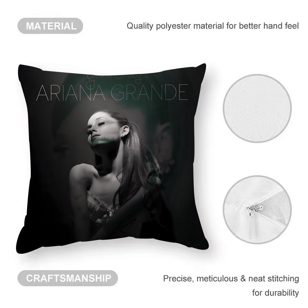 A-A-Ariana Grande Album Kissenbezug Musterbedruckter Kissenbezug für Wohnzimmer Sofa Kissenbezug & Schlafzimmer Dekoration