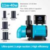 Small Frequency Conversion Bottom Suction Pump Fish Tank Silent Submersible Pump Aquarium Circulation Filtration Pump