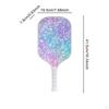 Pickleball Paddle Premium Carbon Fiber for Gifts Men Women Training Play Blue