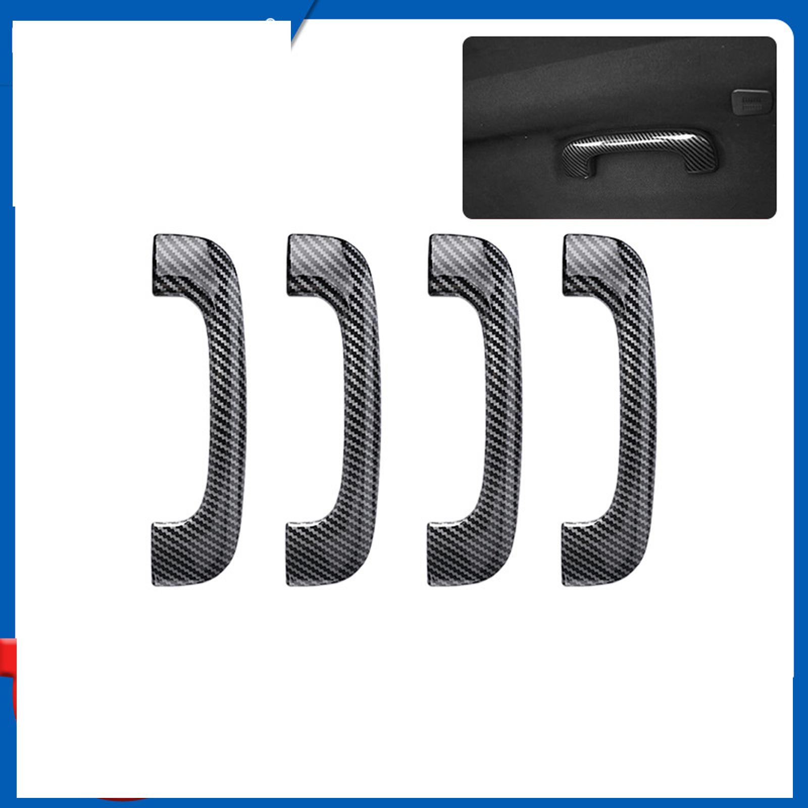 Carbon Fiber Outer Door Handle Cover Trim or, Auto Exterior Door Handle ive Trim Cover one size