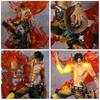 One Piece Ace Fire God Light-Up Figure