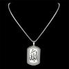Islam Koran Allah Anhänger Halskette für Frauen Männer Edelstahl Silber Farbe Religiöse Muslimische Kette Schmuck collar NZZZ871S02