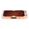Water Cooling Radiator All Copper 7mm Round Tube G1 4 Thread Industrial Computer Water Cooling Radiator
