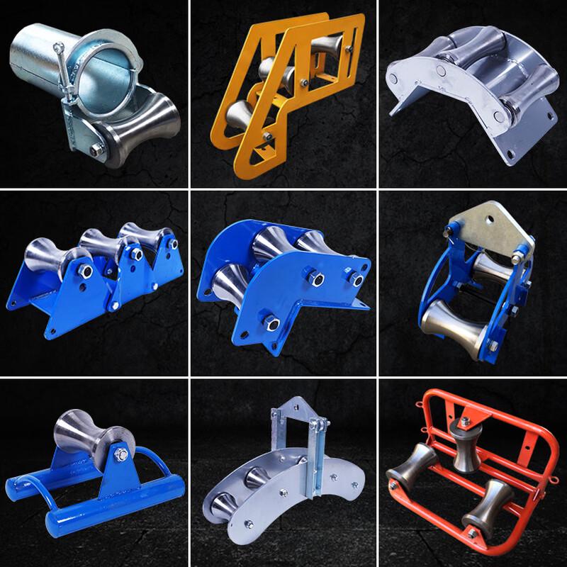 7-Shape Triple Wheel Cable Corner Pulley