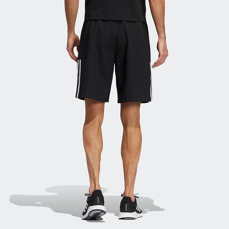 Adidas Clash Stripe Tréninkové tkané šortky Pánské Spodní díly Černá HE7412