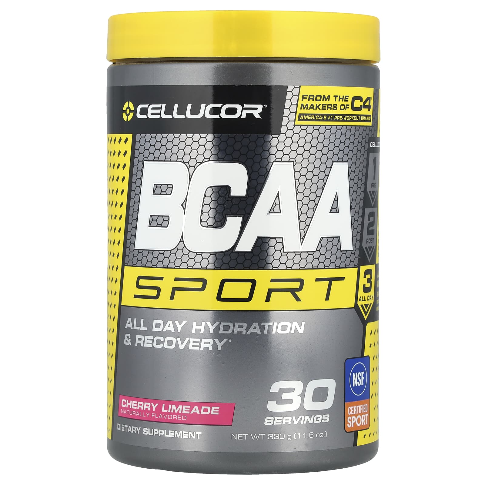 

C4/Cellucor, Bcaa Sports, Cherry Limeade, 330G(11.6Oz)