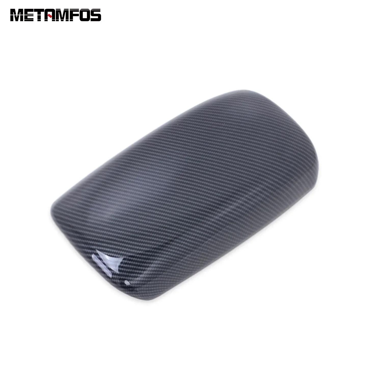 For Toyota Corolla Cross -2024 2025 Carbon Fiber Center Console Armrest Storage Box Panel Cover Trim Interior Accessories Carbon Fiber Plastic