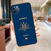 Handyhülle mit australischer Flagge für iPhone 17, 16, 15, 14, 13, 12, 11 Pro Max, mini, 16 Plus, 16e, 17 Air – Schutzhülle