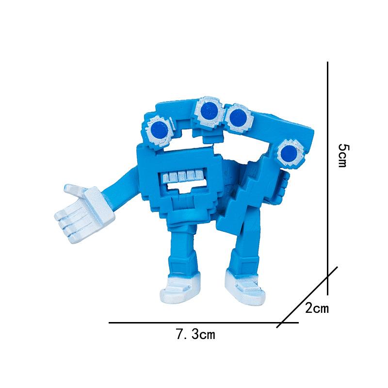 Rubare A Brainrot Figure Giocattoli Bambini Regali di Natale Cartone Animato PVC Modello Azione Brainrot Figura Sahur Lavoro 67 Figure Regalo di Compleanno