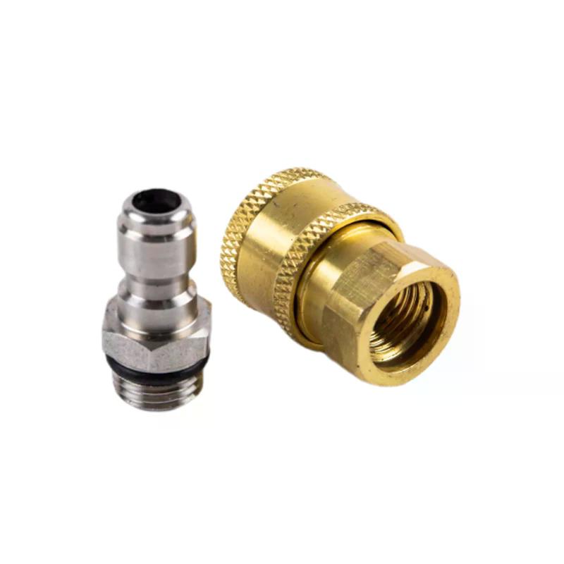 High Pressure Washer Connector Adapter 1/4" Female Quick Connect M14*1.5 Thread