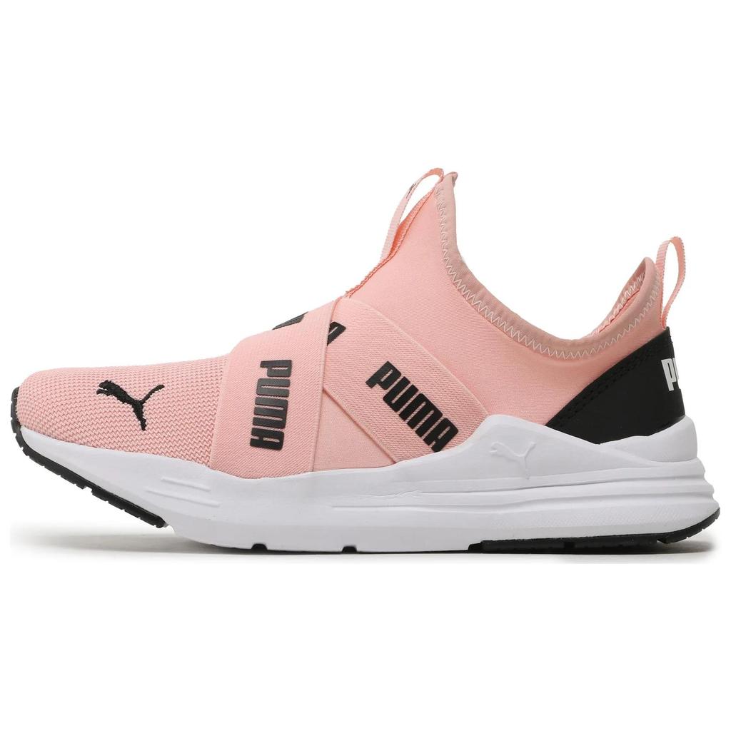 Puma Wired Run Slip On Jr Comfortable Versatile Low Top Lifestyle Casual Shoes Women Sneaker Pink 381993-09