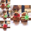 Soft Capybara Plush Keychain Stuffed Animal With Pp Cotton For Kids Gift