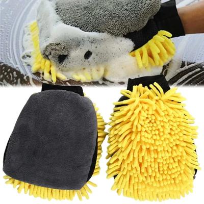 Car Wash Gloves Microfiber Chenille Cleaning Scratch Lint Free Care Soft Mitts Washing Auto Vehicle Dusting Motor Amagi