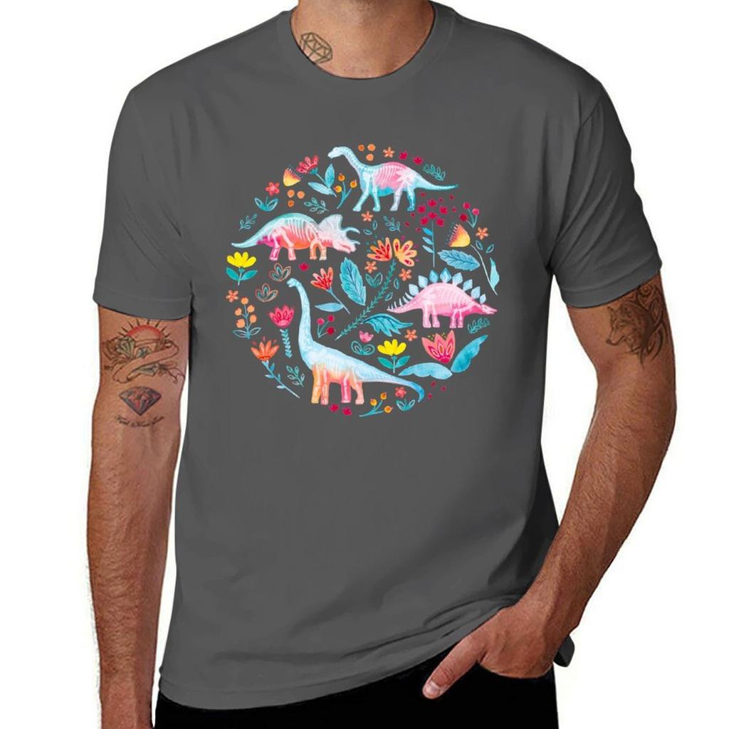 Dinosaur Delight TShirt Ultra Soft Breathable Tee Top
