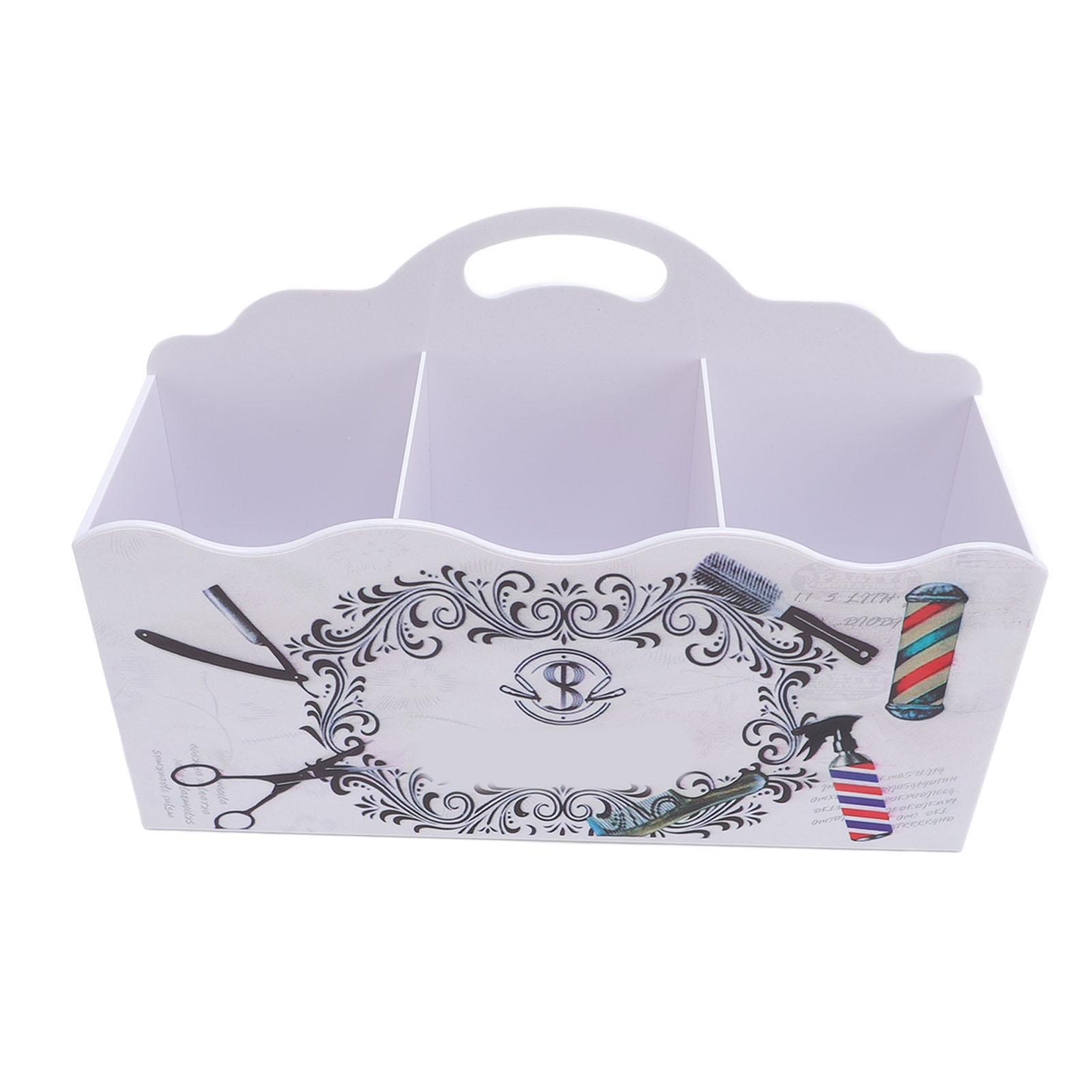 

Barber Scissors Holder Thickened ABS Acrylic Hairdressing Scissors Combs Clips Storage Box for