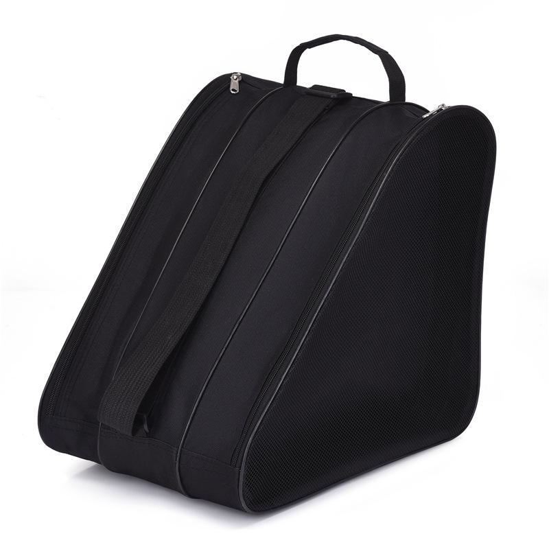 Thickened Oxford Cloth Black Roller & Ice Skate Triangle Storage Bag