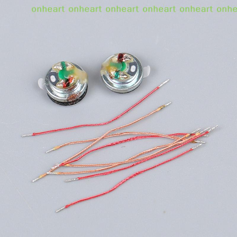 [C]3RD Generation Unit Full Range Headset Driver Repair Earphone 2PCS TWS In-ear 8MM Headphone Speaker