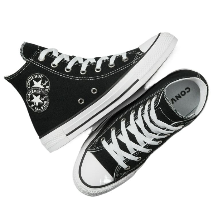 Converse All Star Canvas Comfortable Simple Fitting Lightweight High Top Kids Canvas Shoes Kids Sneakers Black A14258C
