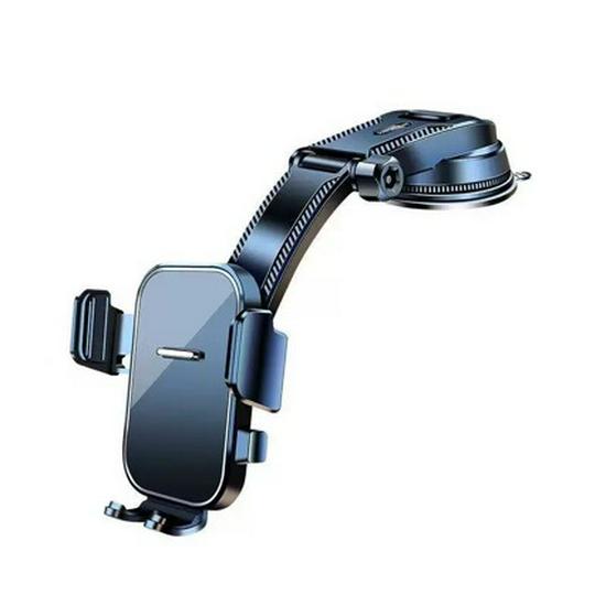 Universal Car Phone Holder: Multi-Functional Suction, Air Vent & Dashboard Mount with Rotating Navigation